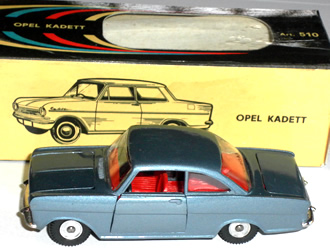 ミニカー POLITOYS-M OPEL KADETT Coupe 510 AESSEMODELS.IT - POLITOYS-M